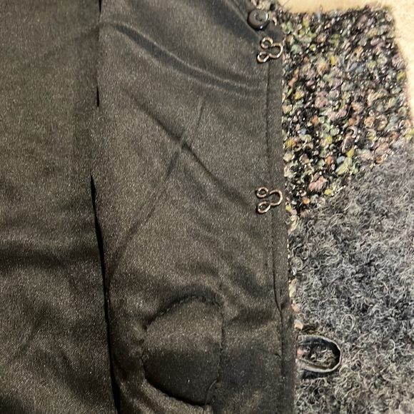 * Dressy Comfortable Vest Multicolor Wool Blend Womens Size Large - Picture 7 of 11